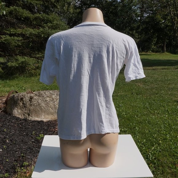 Vintage 90s Neon Graphic New York City Tourist Tee - Picture 4 of 8